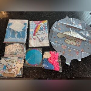 Cinnamoroll Party Decoration Set
